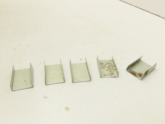 34-0 Metal Strapping Seal Clips Open Type 3/4" x 1-1/4" Lot of 5000