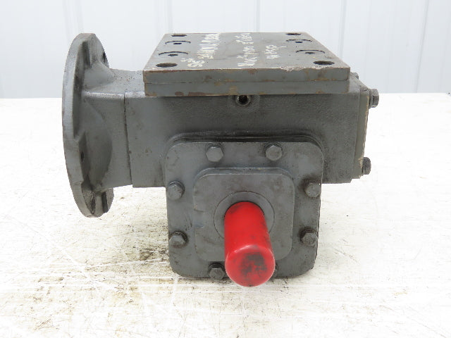 Winsmith 924MWU D-90 SE Worm Gearbox 60:1 Reducer .66Hp 29 RPM Dual Shaft 56C