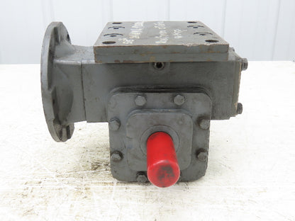 Winsmith 924MWU D-90 SE Worm Gearbox 60:1 Reducer .66Hp 29 RPM Dual Shaft 56C
