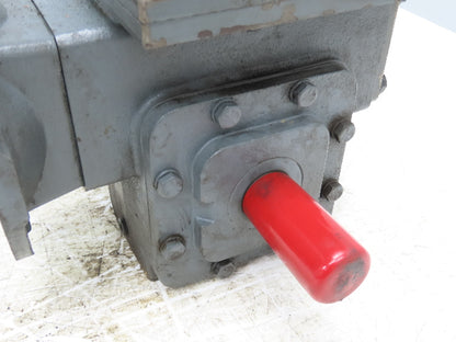 Winsmith 924MWU D-90 SE Worm Gearbox 60:1 Reducer .66Hp 29 RPM Dual Shaft 56C