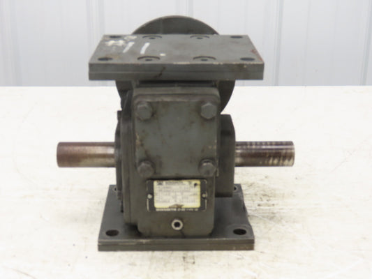 Winsmith 924MWU D-90 SE Worm Gearbox 60:1 Reducer 1Hp 29 RPM Dual Shaft 56C