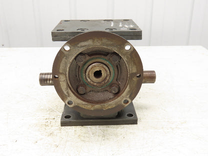 Winsmith 924MWU D-90 SE Worm Gearbox 60:1 Reducer 1Hp 29 RPM Dual Shaft 56C
