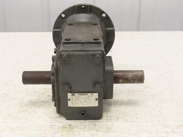 Winsmith D-90 SE Worm Gearbox 60:1 Reducer 1Hp 29 RPM Dual Shaft 56C