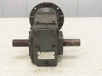 Winsmith D-90 SE Worm Gearbox 60:1 Reducer 1Hp 29 RPM Dual Shaft 56C