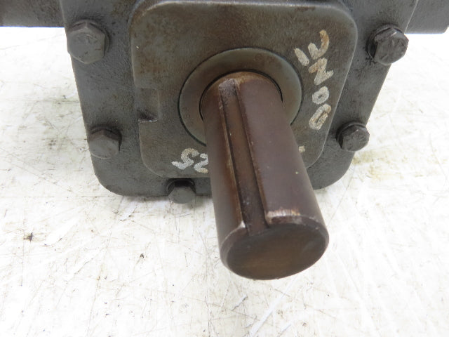 Winsmith D-90 SE Worm Gearbox 60:1 Reducer 1Hp 29 RPM Dual Shaft 56C