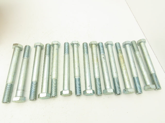 Nucor 4113041 GR5 Hex Cap Screw 1"-8X9" Grade 5 Carbon Steel Bolt Lot Of 15