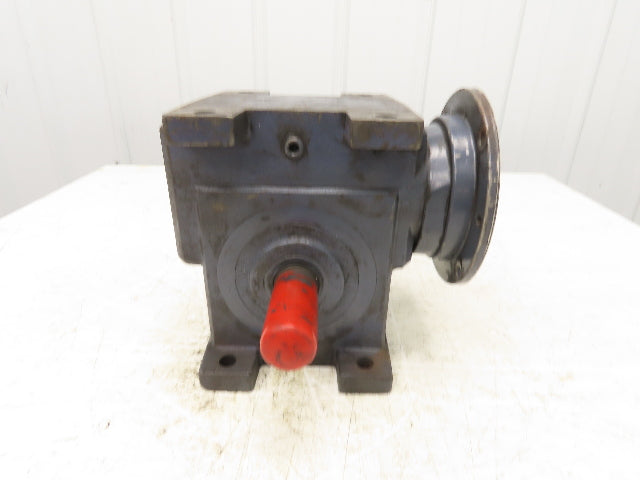 Winsmith 237MWU Worm Gearbox 20:1 Reducer 1.6Hp 90 RPM Dual Shaft 140TC