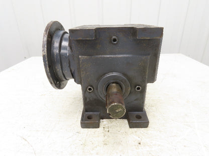 Winsmith 237MWU Worm Gearbox 20:1 Reducer 1.6Hp 90 RPM Dual Shaft 140TC