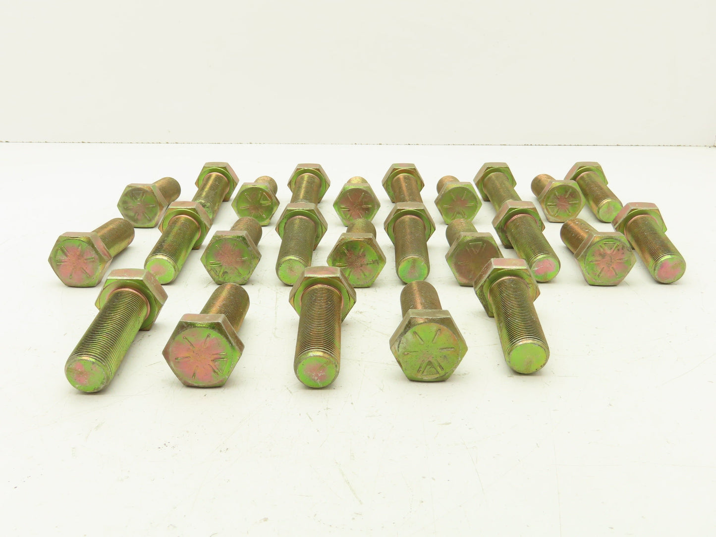 Hex Cap Screw 1"-14x3"Grade 8 Carbon Steel Bolt Fine Fully Threaded Lot Of 25