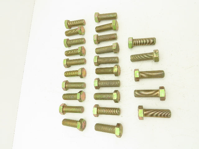 Hex Cap Screw 1"-14x3"Grade 8 Carbon Steel Bolt Fine Fully Threaded Lot Of 25