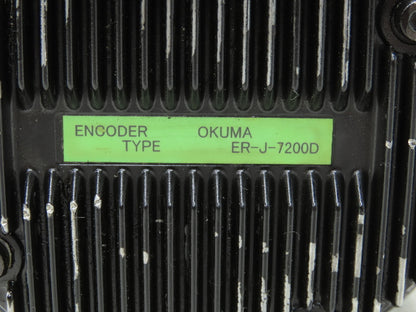 Okuma BL-MC190J-20T AC Servo Motor 3.9kW 2000 RPM 133V 16.9A 3PH Encoder