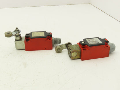 Bernstein ENK-UV1Z AHS-V Limit Switch 500V 10A 30mm Arm Plastic Roller Lot of 2