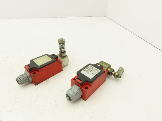 Bernstein ENK-UV1Z AHS-V Limit Switch 500V 10A 30mm Arm Plastic Roller Lot of 2