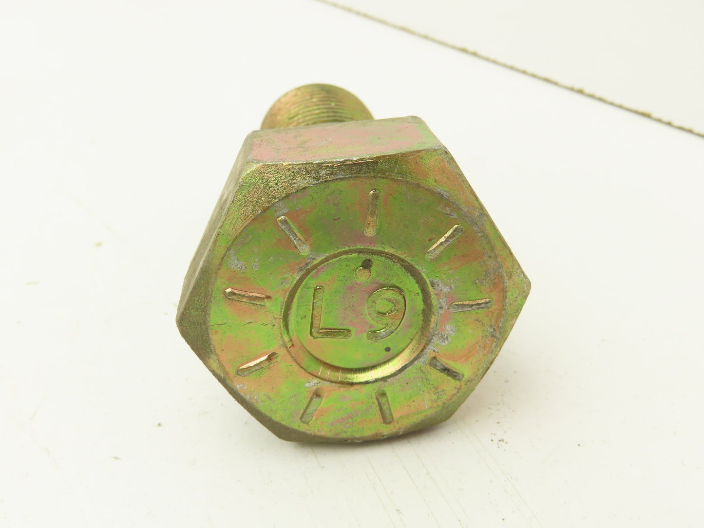 1-1/4"-7x3"Grade L9 Hex Head Cap Screw Bolt Zinc Course Thread Lot Of 15