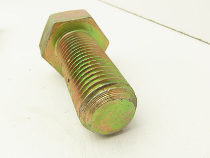 1-1/4"-7x3"Grade L9 Hex Head Cap Screw Bolt Zinc Course Thread Lot Of 15