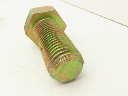 1-1/4"-7x3"Grade L9 Hex Head Cap Screw Bolt Zinc Course Thread Lot Of 15