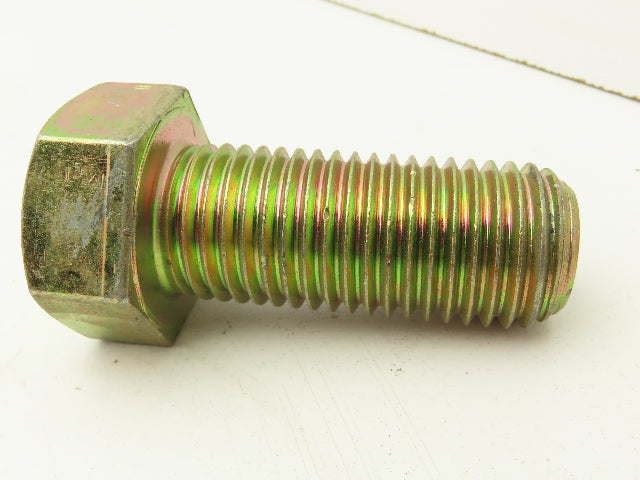 1-1/4"-7x3"Grade L9 Hex Head Cap Screw Bolt Zinc Course Thread Lot Of 15