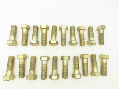 1-1/4"-7x4"Grade L9 Hex Head Cap Screw Bolt Course Thread Alloy Steel Lot Of 20