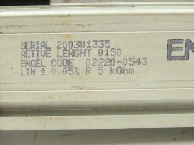 Engel 02220-0543 Linear Position Transducer Sensor 150mm Range