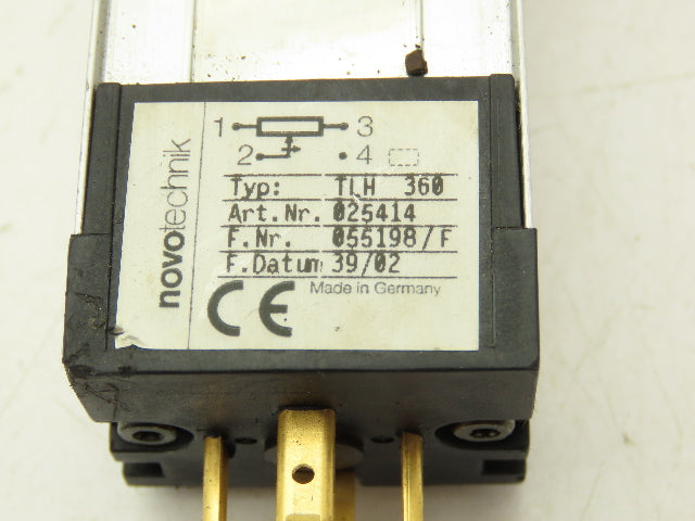 Novotechnik TLH-360 Linear Position Transducer Sensor 360mm Range