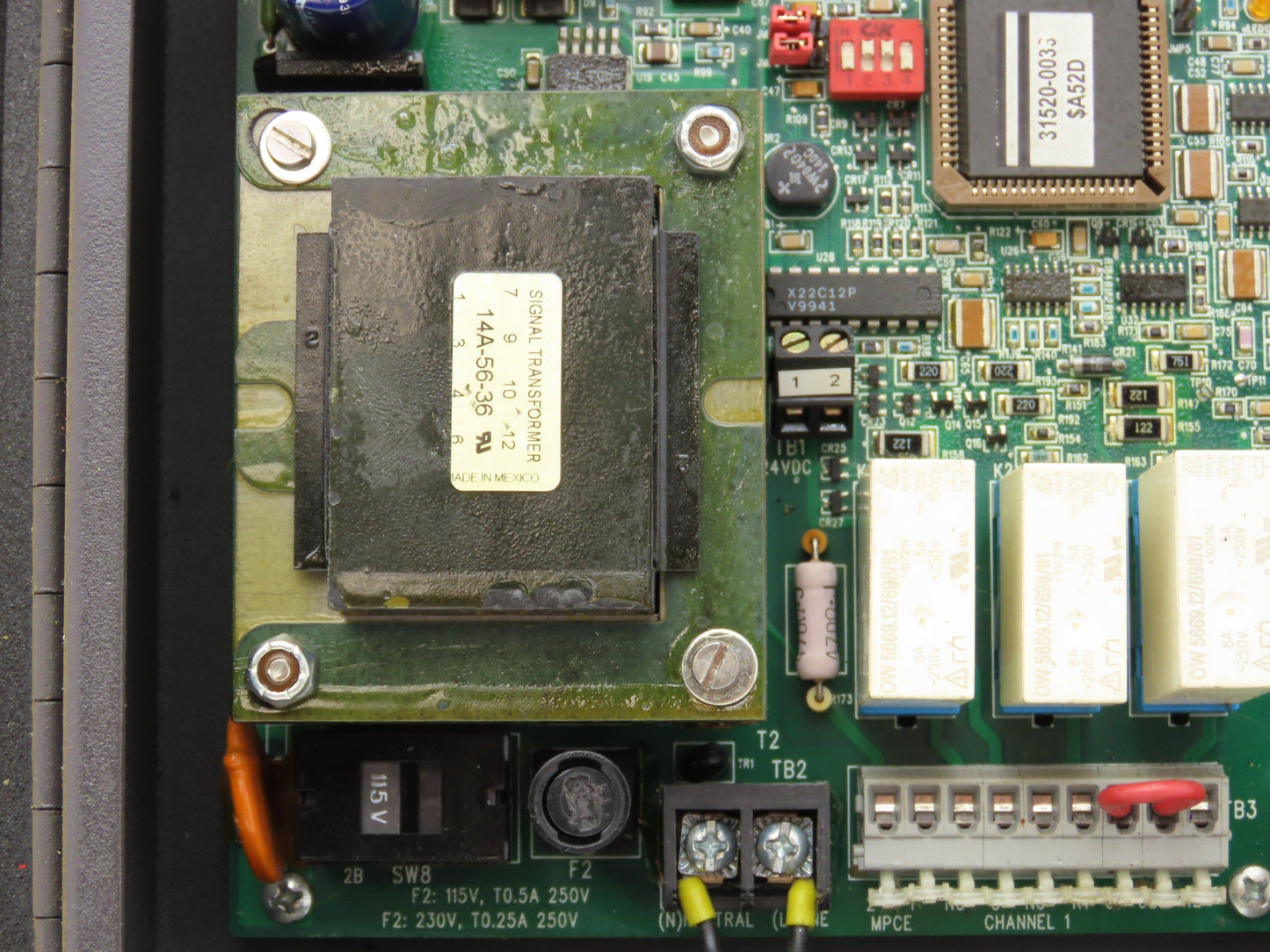 Sti C2226-0208 Safety Light Curtain Control Panel 2 Channel