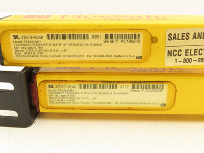 Sti FS4324BR-1 Flexsafe Light Curtain 24" FS4300 Receiver Transmitter Set