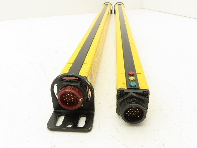 Sti FS4324BR-1 Flexsafe Light Curtain 24" FS4300 Receiver Transmitter Set