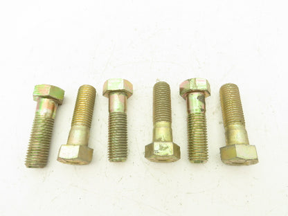 1-1/8"-7x4"Grade L9 Hex Head Cap Screw Bolt Course Thread Alloy Steel Lot Of 6