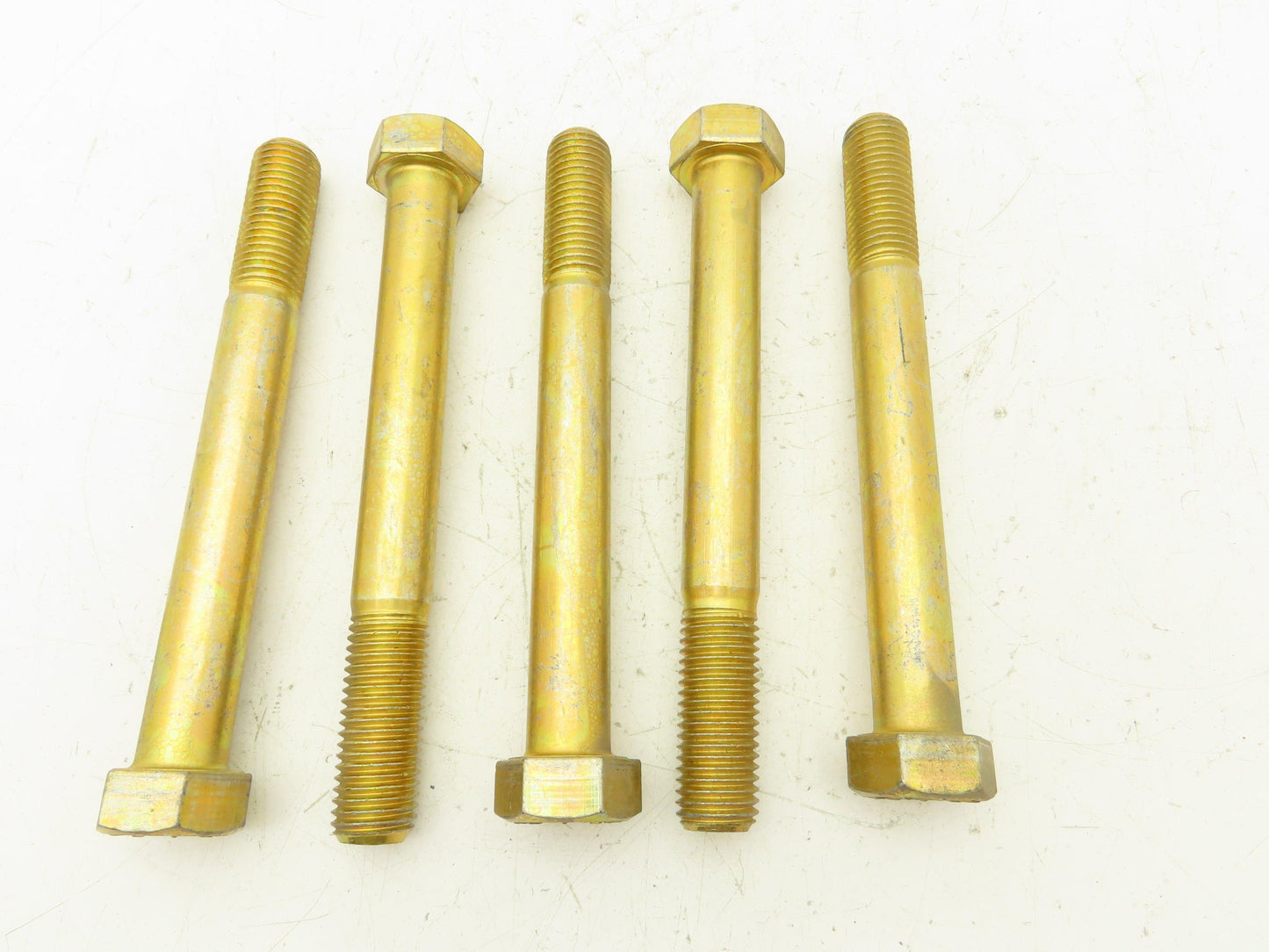 1"-8x9"Grade L9 Hex Head Cap Screw Bolt Course Thread Alloy Steel Lot Of 5