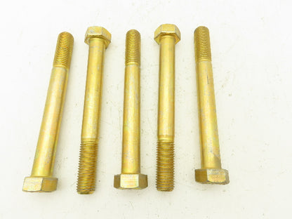 1"-8x9"Grade L9 Hex Head Cap Screw Bolt Course Thread Alloy Steel Lot Of 5