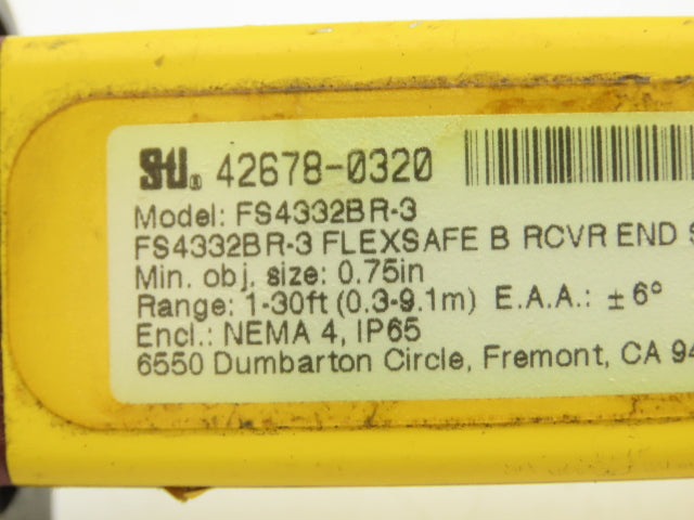 Sti FS4332BR-3 FlexSafe Safety Light Curtain Receiver 32" FS4300