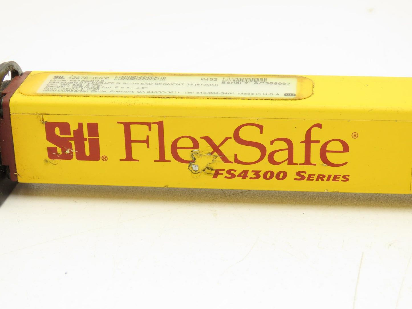 Sti FS4332BR-3 FlexSafe Safety Light Curtain Receiver 32" FS4300