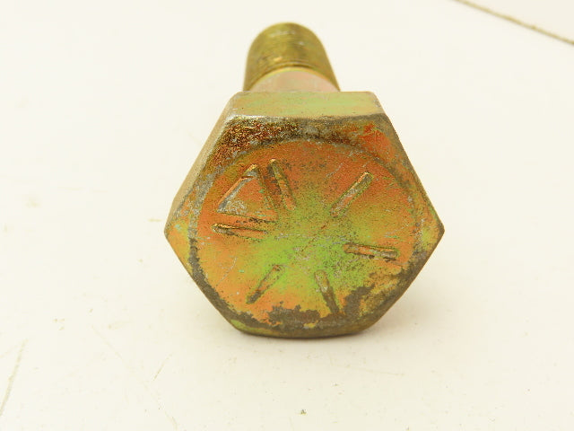 1"-8x4"Grade 8 Hex Head Cap Screw Bolt Course Thread Alloy Steel Lot Of 5