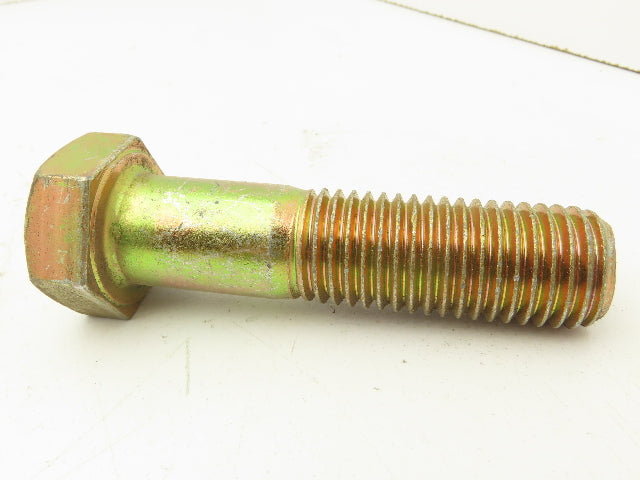 1"-8x4"Grade 8 Hex Head Cap Screw Bolt Course Thread Alloy Steel Lot Of 5