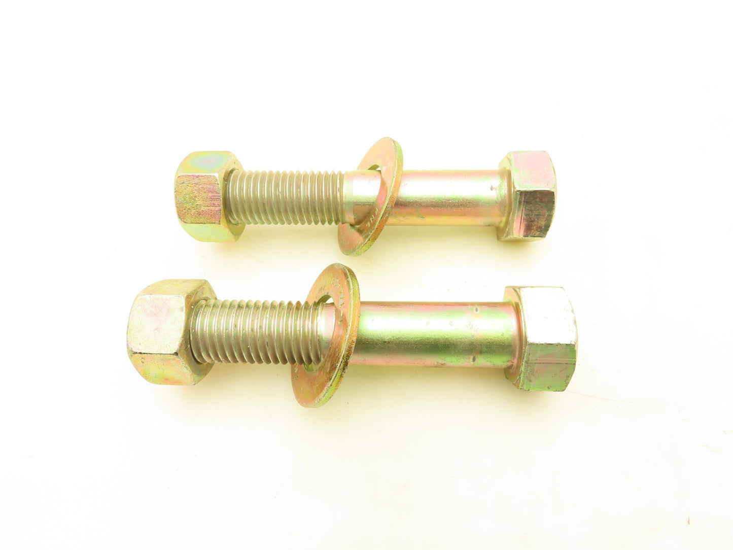 1-1/8"-7x6" Grade PFC9 Hex Head Cap Screw Bolt With Washer And Nut Set Lot Of 2