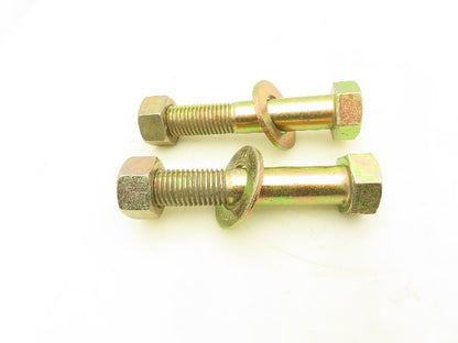 1-1/8"-7x6" Grade L9 Hex Head Cap Screw Bolt With Washer And Nut Set Lot Of 2