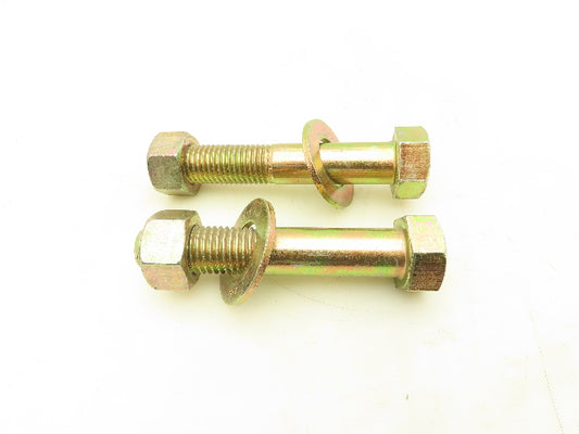 1-1/8"-7x6" Grade L9 Hex Head Cap Screw Bolt With Washer And Nut Set Lot Of 2