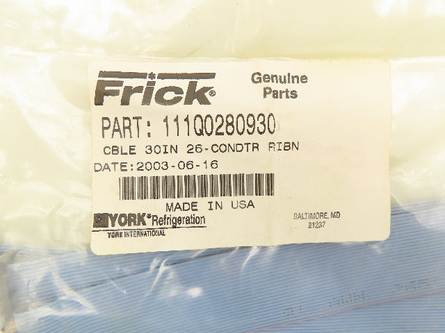 Frick 111Q0280930 Ribbon Cable Connector