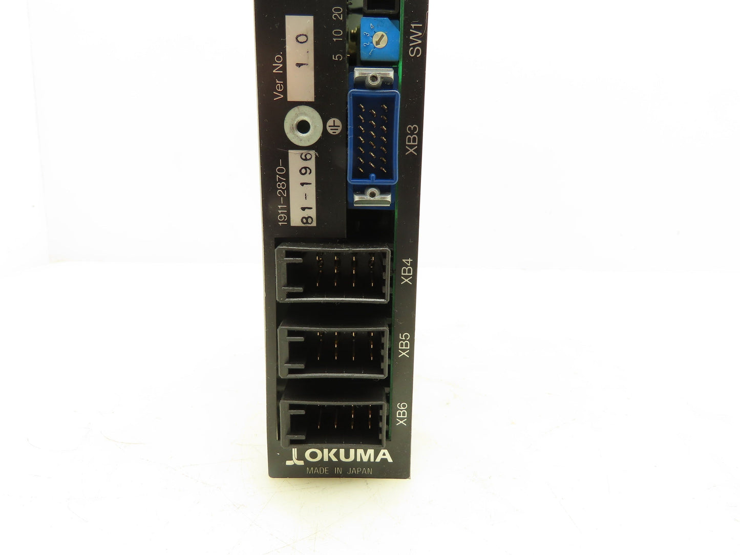 Okuma 1911-2870 FUB-DR3 Opus7000 Servo Drive Control Card