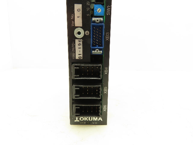 Okuma 1911-2870 FUB-DR3 Opus7000 Servo Drive Control Card