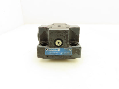 Vickers CVCS-25-W11-S2-10-A00-B12 Slip-In Cartridge Relief Valve Cover