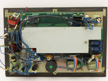 Okuma E0105-566-103-3 MPN7000 M-S HMI Operator Control Panel  - Cracked frame