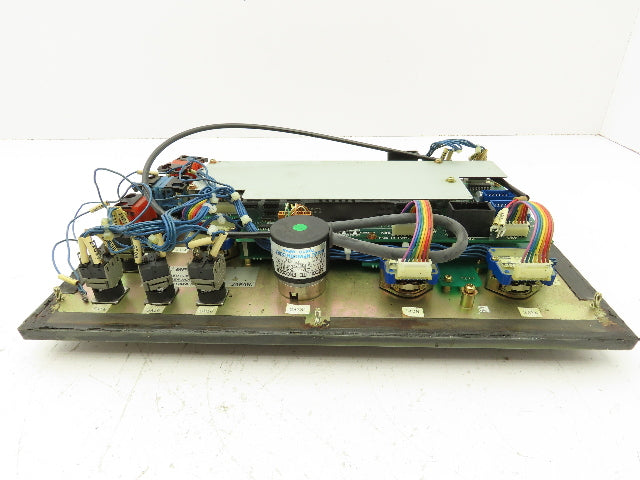 Okuma E0105-566-103-3 MPN7000 M-S HMI Operator Control Panel  - Cracked frame