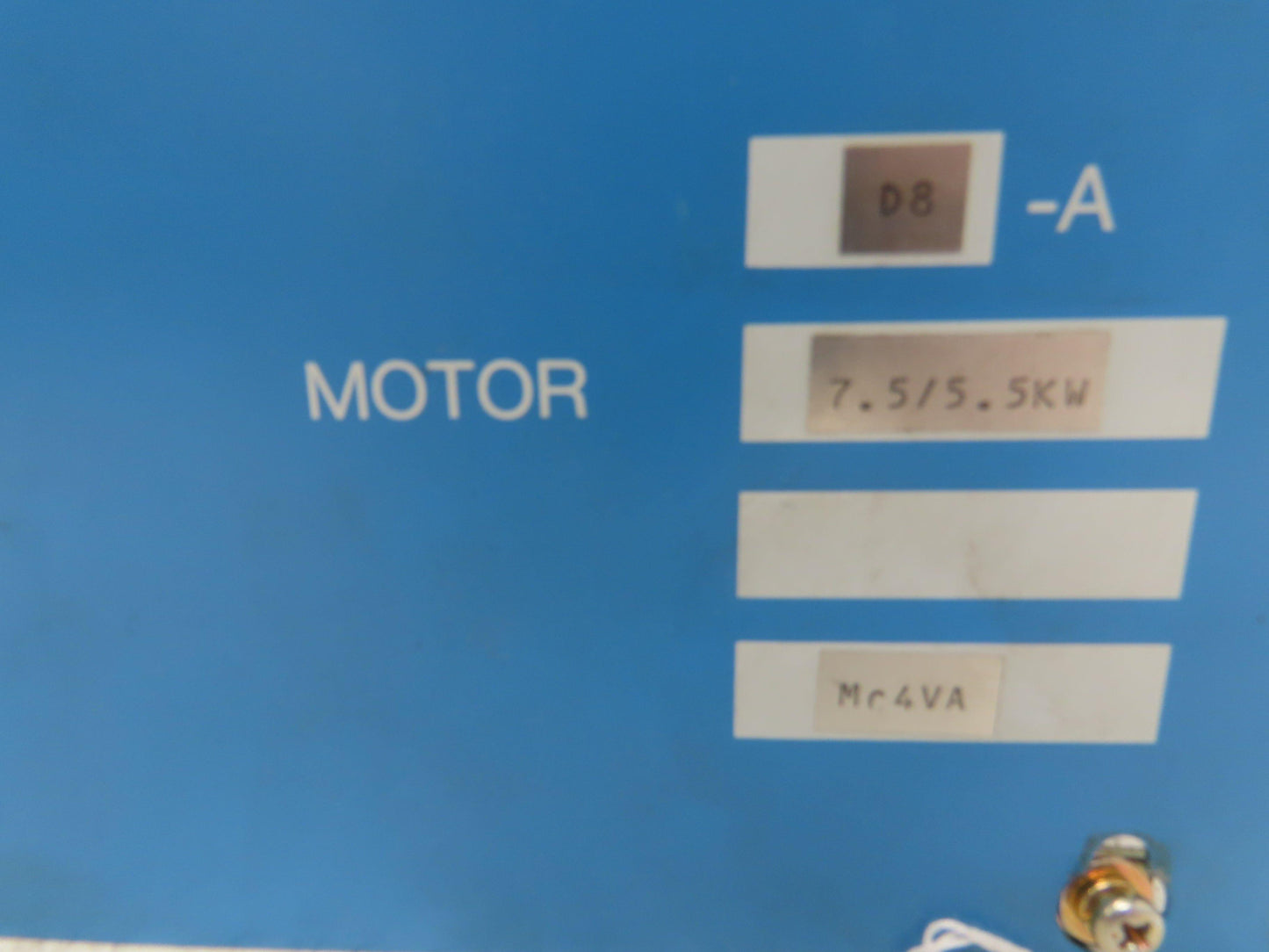 Okuma VAC-D8-A AC Spindle Servo Drive 7.7kw DA8
