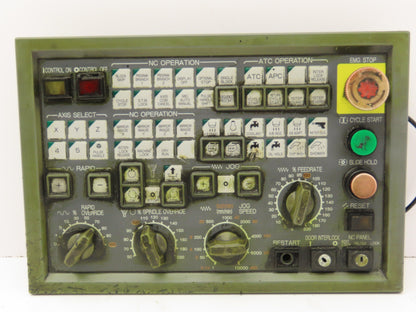 Okuma E0105-566-103-3 MPN7000 M-S HMI Operator Control Panel