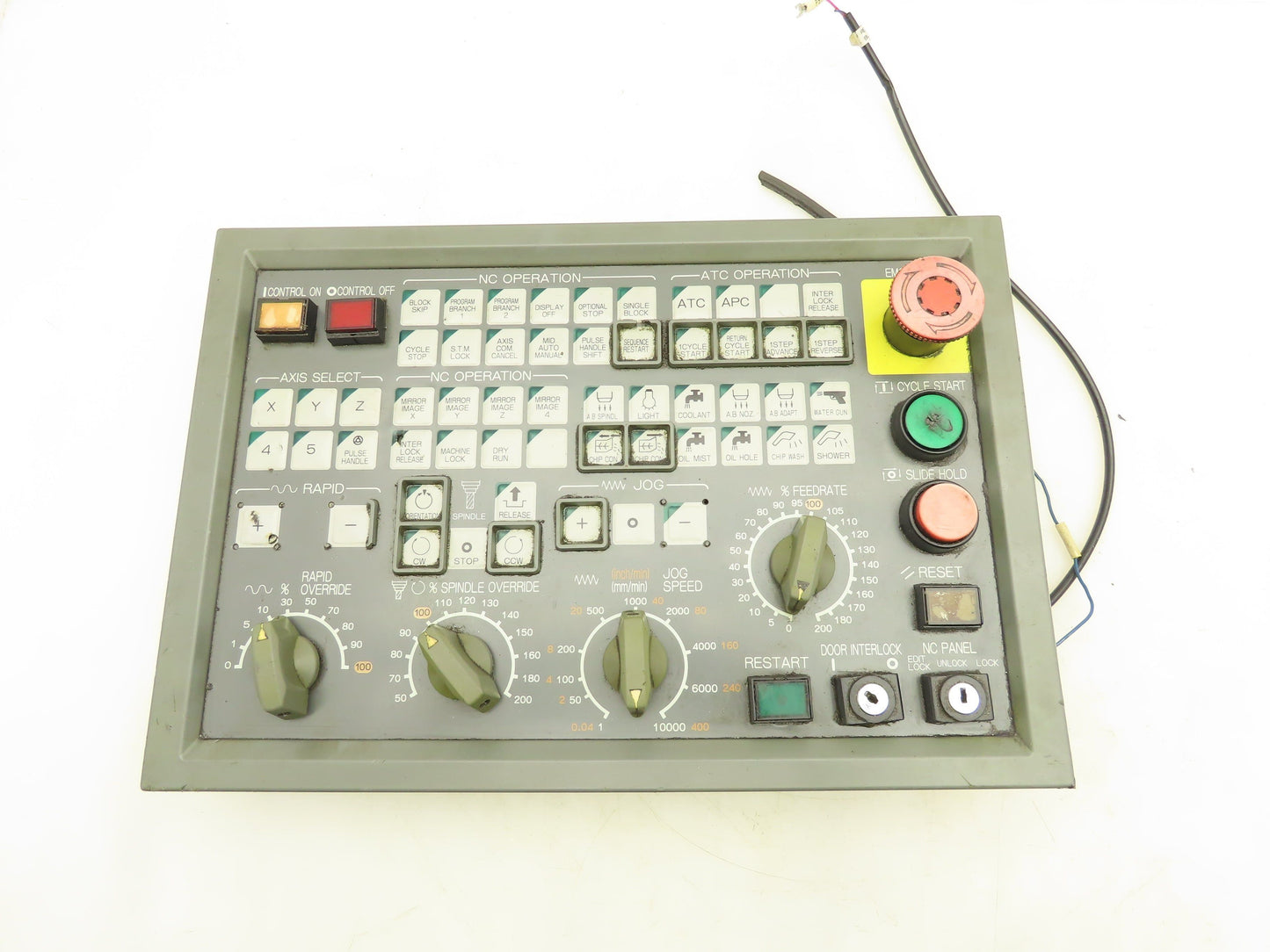 Okuma E0105-566-103-3 MPN7000 M-S HMI Operator Control Panel