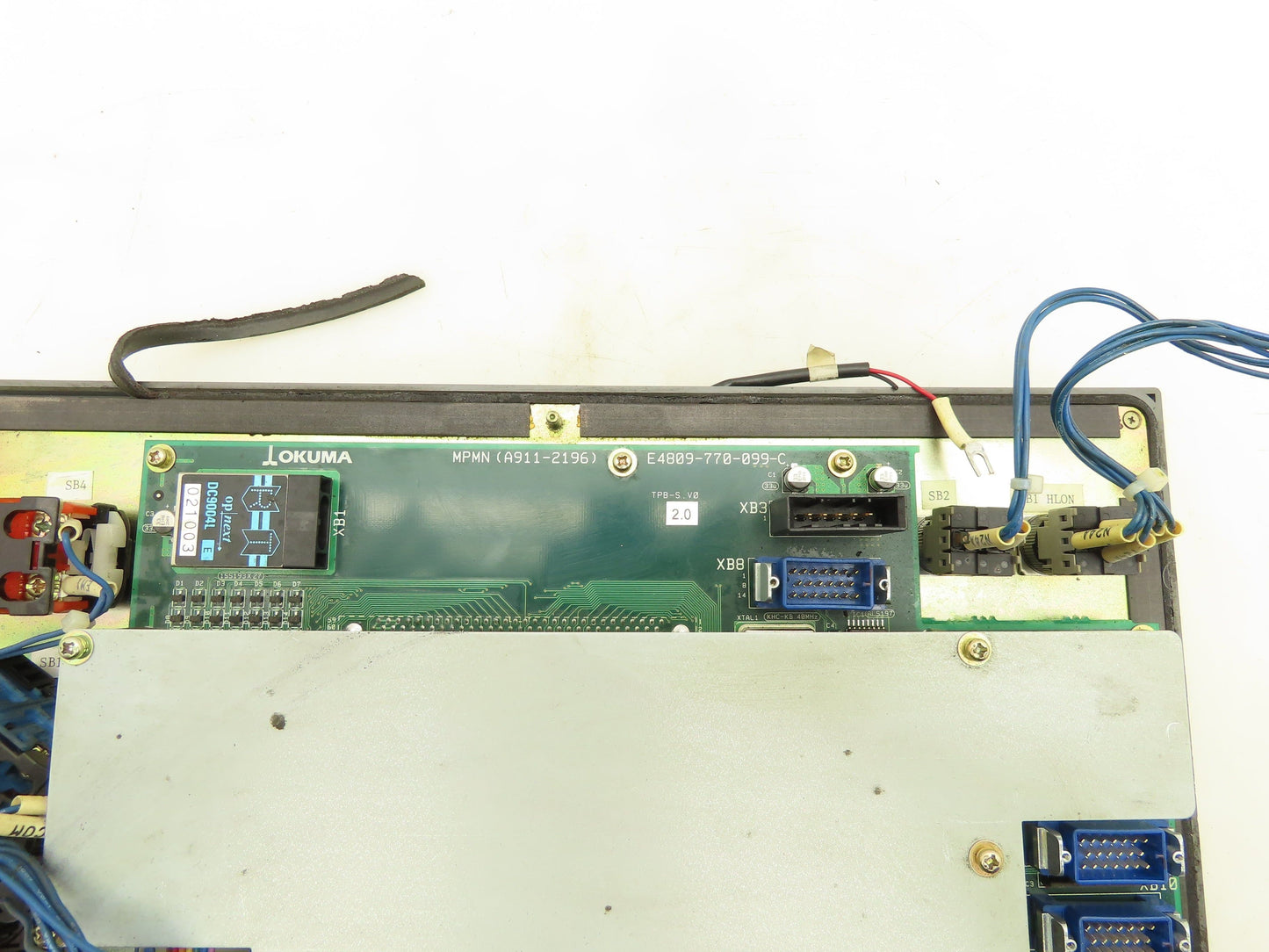 Okuma E0105-566-103-3 MPN7000 M-S HMI Operator Control Panel