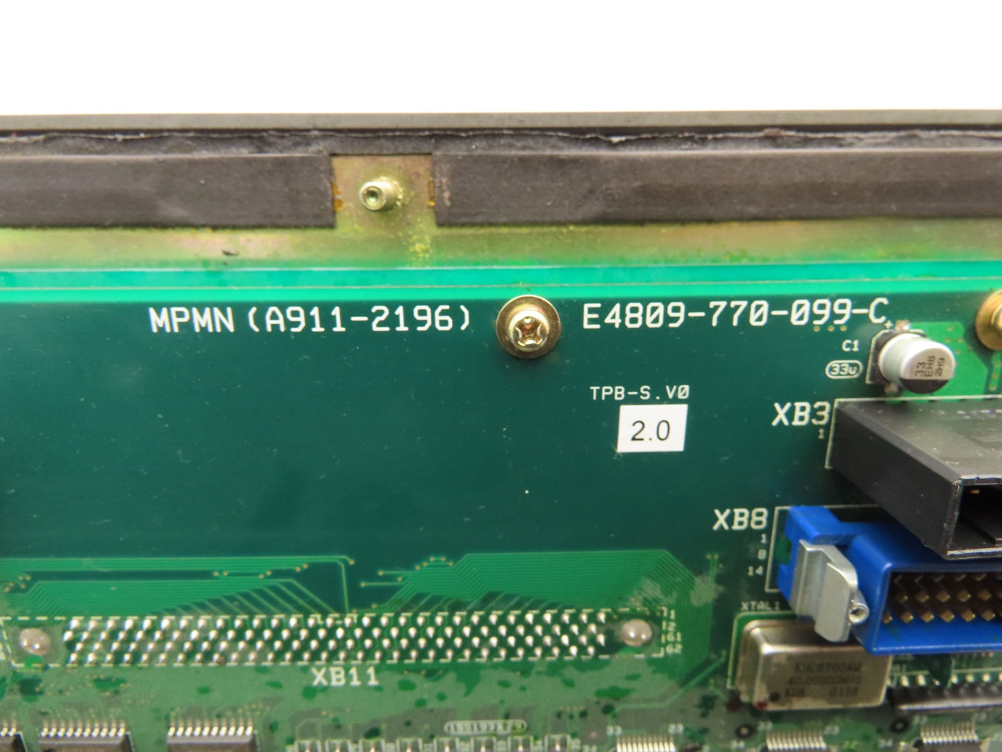 Okuma E0105-566-103-3 MPN7000 M-S HMI Operator Control Panel