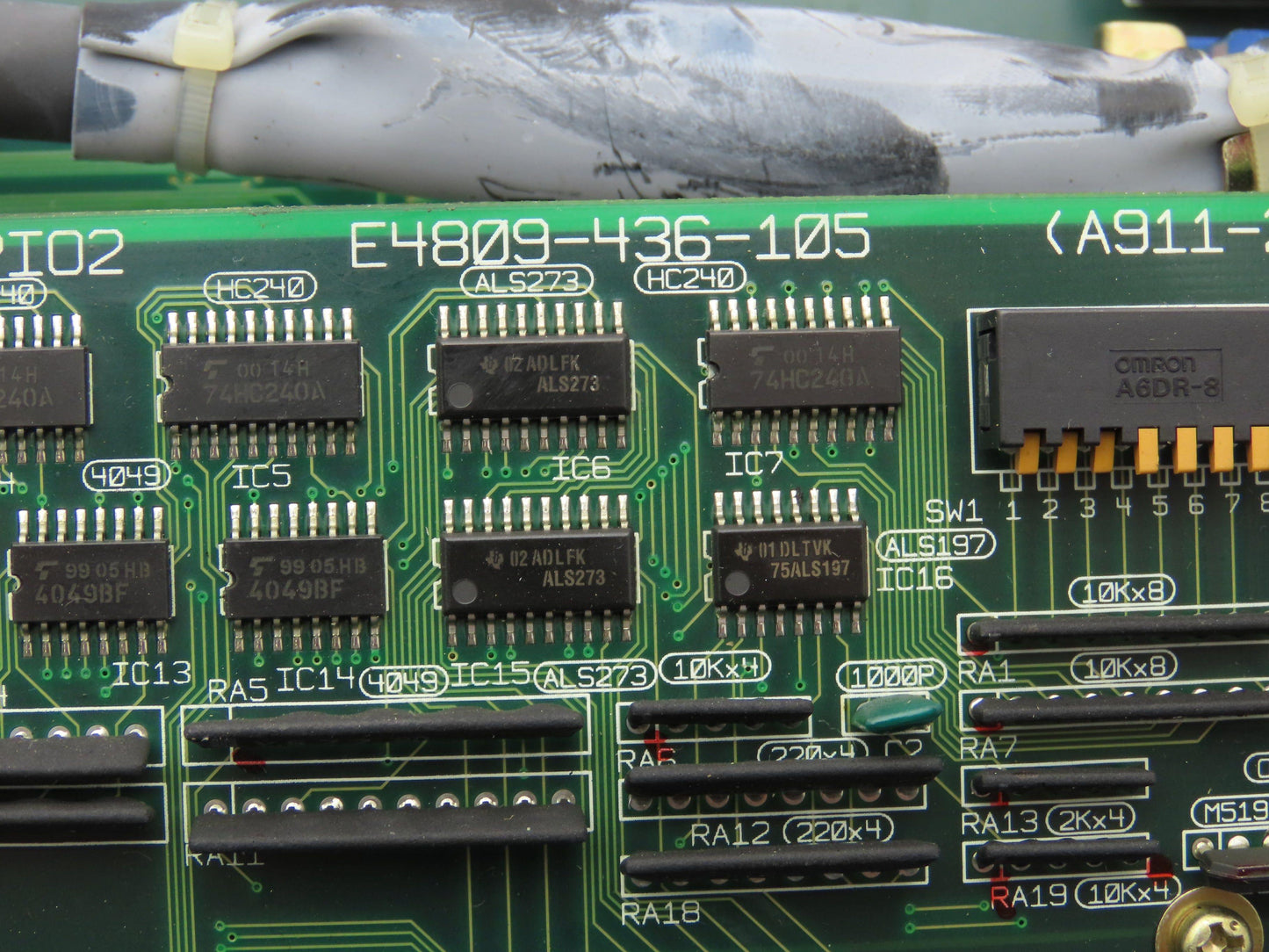 Okuma E0105-566-103-3 MPN7000 M-S HMI Operator Control Panel Assembly