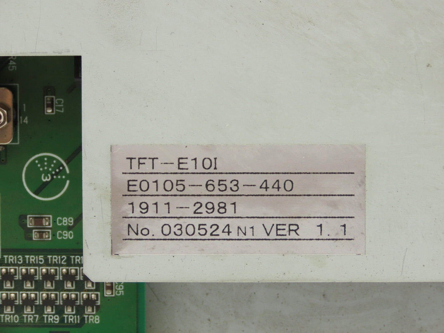 Okuma E0105-653-440 OSP-E100M HMI Touchscreen Operator Control Panel